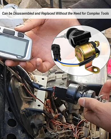 مفتاح مفتاح الإشعال وترحيل الملف اللولبي المبتدئين لـ Polaris Ranger RZR Sportsman 300 325 400 425 450 500 550 570 600 700 800 850 900 1000 4 ، XP ، X2 ، CREW ، EV ، HD ، S Respion 4011002 4012165 4012001 in Saudi Arabia