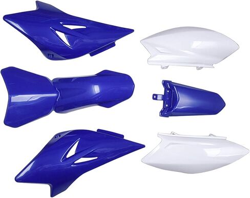 ما بعد البيع البلاستيك هدية أجزاء الجسم درابزين أطقم استبدال للدراجة الترابية TTR50 TTR50E 2006-2016 (جسم هدية أزرق) in Kuwait