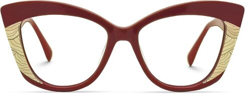 نظارات Zeelool Vintage Cat Eye Blue لحجب الضوء للنساء ايمي JGA300178 in Kuwait