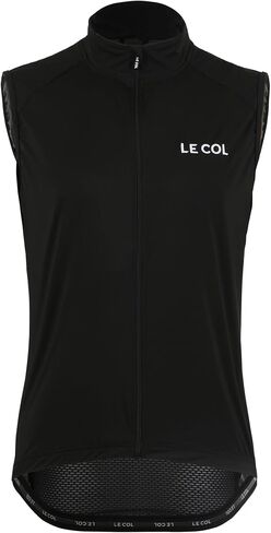 Men’s Sport Gilet II | Sleeveless Cycling Windbreaker Jacket | Wind Resistant, Splash Proof, Reflective | Black in Saudi Arabia