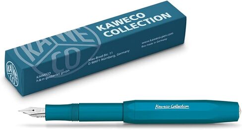 Kaweco Collection Fountain Pen - Cyan - Medium Nib (M) in Saudi Arabia