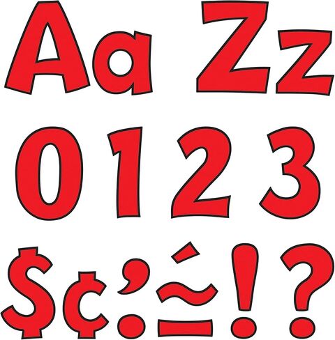 TREND enterprises, Inc. Blue 4" Playful Combo Ready Letters in Kuwait