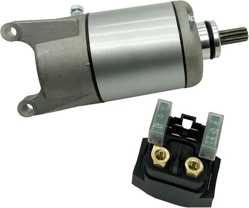 محرك بدء التشغيل ومرحل الملف اللولبي مناسب لـ Yamaha YFM35 YFM350 Grizzly 350 07-14 | ولفيرين 350 06-09| بروين 350 04-06| YZF600R 00-07، استبدل 18757 SMU0269 3HE-81890-00-00 3HE-81800-00-00 in Kuwait