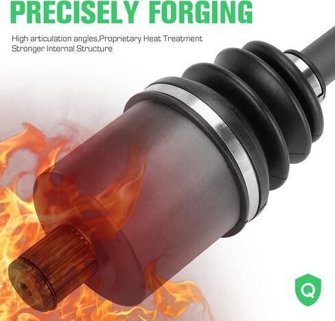 Youxmoto CV Axle Front Left Right Fit for Polaris RZR Turbo S S4 2021; for Polaris RZR XP Turbo S 2018 / XP 4 2019 2020, Replace for 1334059, 2207752, 1334317, 4340 Chromoly Steel in Kuwait