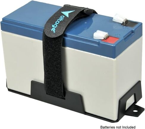 علبة بطارية صغيرة لبطاريات 12V 10AH، 12V 9AH، 12V 8AH، 12V 6AH، 6V 7AH، 6V 12AH، YT7B-BS والمزيد. حامل البطارية مع حزام التثبيت VT-90 in Kuwait