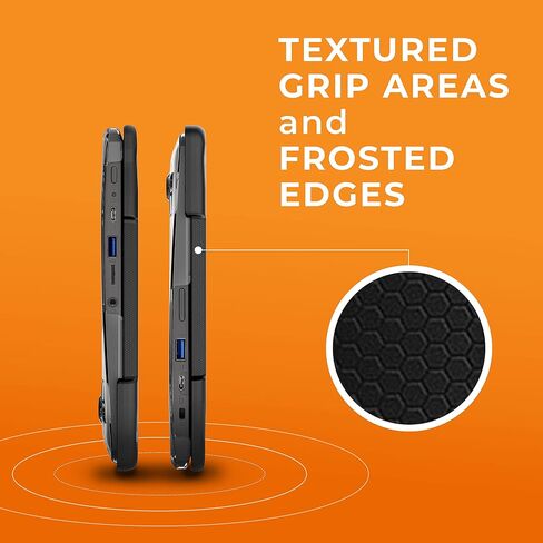 Gumdrop SlimTech Case Fits Acer Chromebook Spin 511/R753T (2-in-1). Designed for K-12 Students, Teachers and Classrooms – Drop Tested, Rugged, Shockproof Bumpers for Reliable Device Protection – Black in Saudi Arabia