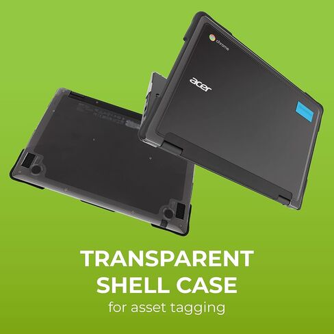 Gumdrop SlimTech Case Fits Acer Chromebook Spin 511/R753T (2-in-1). Designed for K-12 Students, Teachers and Classrooms – Drop Tested, Rugged, Shockproof Bumpers for Reliable Device Protection – Black in Saudi Arabia