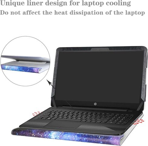 غطاء حماية Alapmk لجهاز كمبيوتر محمول HP Notebook 15 15-daXXXX (مثل 15-DA0012DX)/15-dbXXXX (مثل 15-DB0011DX 15-DB0010NR) مقاس 15.6 بوصة [لا يناسب 15-bsXXX/15-bwXXX/15-acXXX/ 15-ayXXX]،جالاكسي in Kuwait