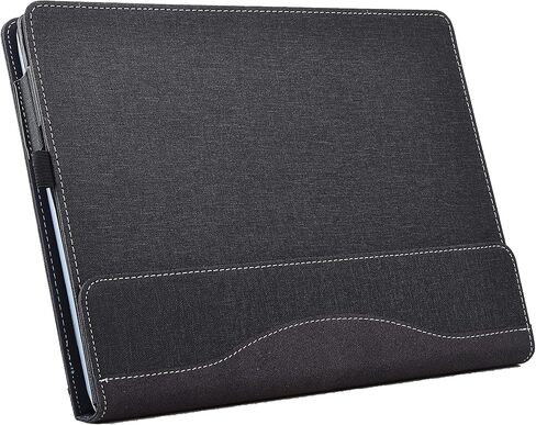 Laptop Cover Case for Microsoft Surface Laptop Go 3 （2023） 12.4-inch,Compatible for Laptop Go 2 &Laptop GO Special-Purpose，Anti Falling with Bracket(Black) in Kuwait