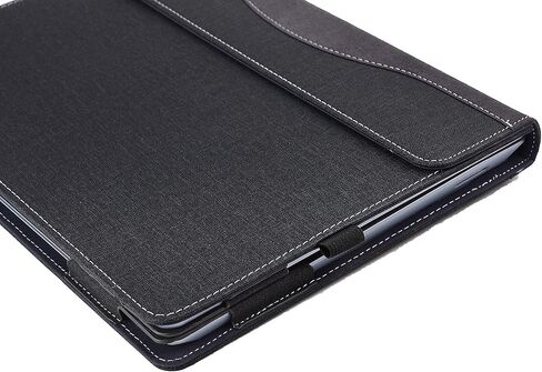 Laptop Cover Case for Microsoft Surface Laptop Go 3 （2023） 12.4-inch,Compatible for Laptop Go 2 &Laptop GO Special-Purpose，Anti Falling with Bracket(Black) in Kuwait