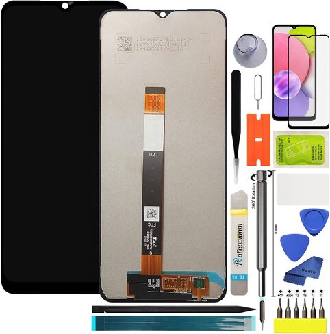 شاشة LCD بديلة مقاس 6.5 بوصة لهاتف Samsung Galaxy A03s A037U (الإصدار الأمريكي فقط، وليس لـ A037G A037W وA03) مجموعة استبدال الشاشة لشاشة عرض LCD Galaxy A03s SM-A037U in Saudi Arabia