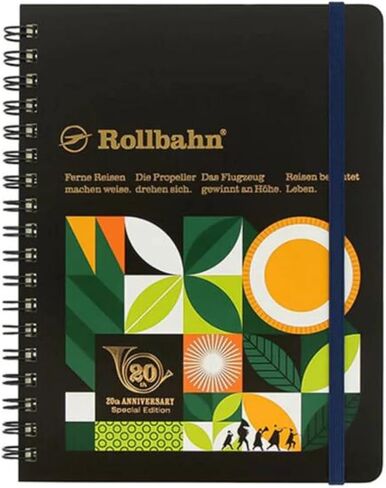 Roruban Memo Pad with the Pocket B6 Grid 70 Pages Cream in Saudi Arabia