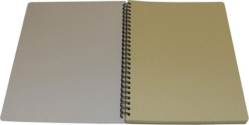Roruban Memo Pad with the Pocket B6 Grid 70 Pages Cream in Saudi Arabia