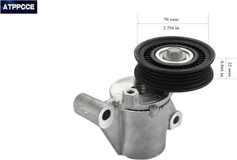39368 Belt Tensioner Assembly With Pulley For 12-22 Ford Focus/Fusion/Mustang/Taurus/EcoSport/Edge/Escape/Explorer Lincoln MKZ/MKC OE#39368 DS7E6A228AA 39351 89740 CM5E6A228AA CV6E6A228AB in Saudi Arabia