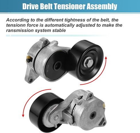 X AUTOHAUX Belt Tensioner Pulley Assembly No.31170RDMA02/31170-RDM-A01 for Acura TL 2009-2014 for Acura TSX 2010-2014 in Saudi Arabia