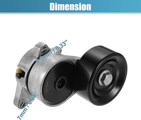 X AUTOHAUX Belt Tensioner Pulley Assembly No.31170RDMA02/31170-RDM-A01 for Acura TL 2009-2014 for Acura TSX 2010-2014 in Saudi Arabia