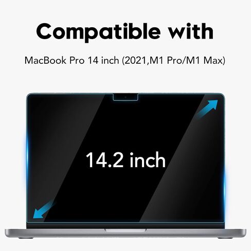 [عبوة واحدة] واقي شاشة من الزجاج المقسى لجهاز MacBook Air 13.6 M2 2022 كمبيوتر محمول حساس باللمس مقاوم للخدش لجهاز Macbook 13.6 بوصة مرشح شاشة كمبيوتر محمول خالٍ من الفقاعات وواقي شاشة رفيع للغاية in Kuwait