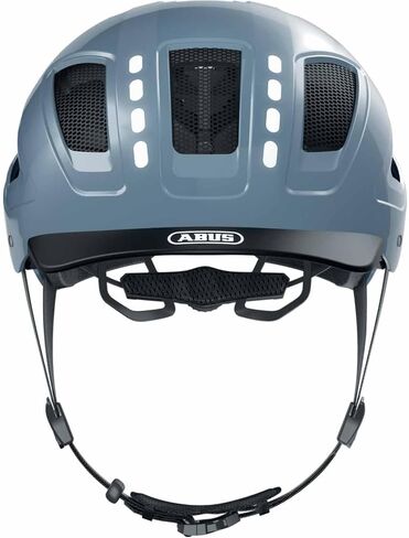 ABUS Hyban 2.0 with LED Light Adult Urban Helmet, CPSC Certified in Saudi Arabia