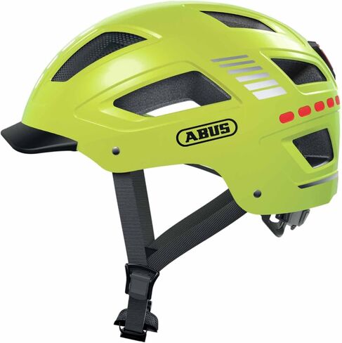 ABUS Hyban 2.0 with LED Light Adult Urban Helmet, CPSC Certified in Saudi Arabia