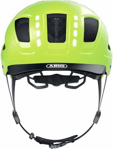 ABUS Hyban 2.0 with LED Light Adult Urban Helmet, CPSC Certified in Saudi Arabia
