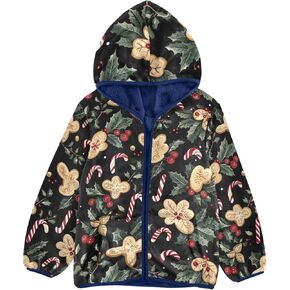 سترة Chifigno Fleece للفتيات الفتيات ، هوديس أزياء الأولاد للبلوزات للأطفال الصغار مع جيوب