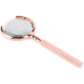 Headband Magnifier with 2 LED Light, Hands Free Reading Magnifiers Head Mounted Jeweler Watch Magnifier 5 Replaceable Lenses A/A Interesting Life Fashion