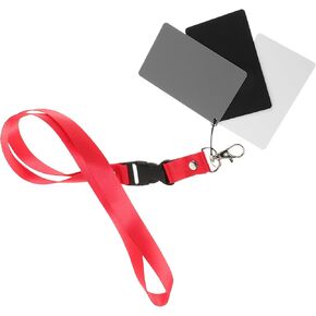 18% Grey Balance Card for Cameras Waterproof Reflective Panel Essential for Accurate White Balance