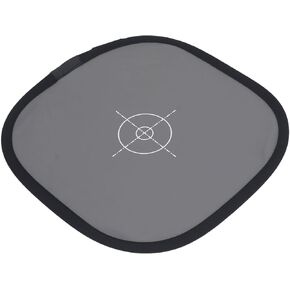 Camera Board 30CM Sided Gray Reflector White Balance Card for Photography Foldable Design with Carry Pouch