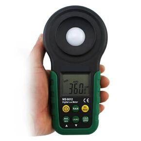 Light Meters, MS6612 Light Meter Digital Luxmeter Multifunction Illuminometer Spectra Integrated Lux Meter Metal Detector Photometer