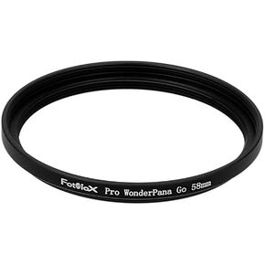 Fotodiox Pro WonderPana Go 58mm Step-Up Ring - GoTough Filter Adapter Step Up Ring for 58mm Standard Filters
