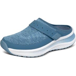 Orthofeet Women's Orthopedic Knit Iris Slip On Mule Sneakers