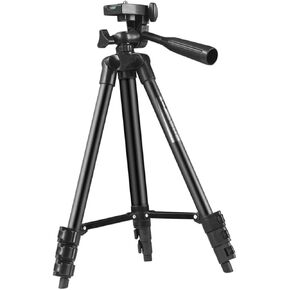 Camera Mini Tripod for Live Streaming Projector Outdoor Bracket Durable Section Design for Fishing Travel Black
