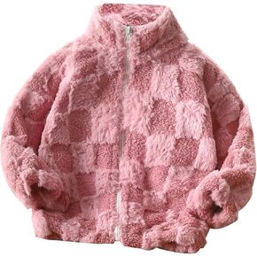 Children's Fleece Coat Autumn And Winter Cardigan Thickened Zipper Stand Collar Large Light Jacket Girl Winter Clothe
