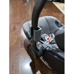 One-Hand Clip for UPPAbaby Aria Button Accessory | A Pair | Tool-Free Installation | Black