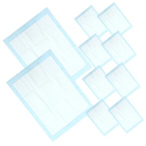 ERINGOGO 10pcs Disposable Changing Pad High Absorbency Leak Design Soft Skin Friendly Material for Travel Home Use for Convenient Diaper Changes