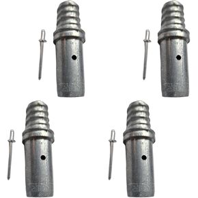 Threaded Tips Replacement for Mr Longarm Extension Poles - 3/4 Inch Fits All Threaded Poles and Tools, 1 Pack