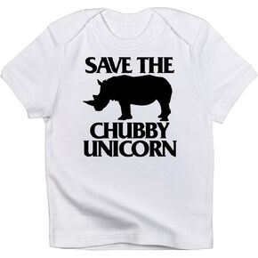 CafePress Save The Chubby Unicorn Infant T Shirt Cute 100% Cotton Infant Graphic T-Shirt