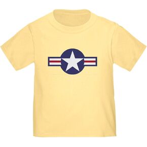CafePress USA Roundel Toddler T Shirt Cute Toddler Graphic Tee, 100% Cotton