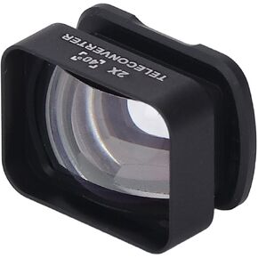 2X Magnification Lens for Pocket 3, Long Distance Photography Telephoto Lens, Portable Magnetic Lens Filter for Pocket 3