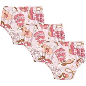 Toddler Potty Training Underwear Cotton Absorbent Soft Baby Girl Boy Potty Training Pant 2T-5T