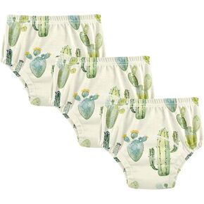 Toddler Potty Training Underwear Cotton Absorbent Soft Baby Girl Boy Potty Training Pant 2T-5T