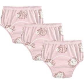 Toddler Potty Training Underwear Cotton Absorbent Soft Baby Girl Boy Potty Training Pant 2T-5T