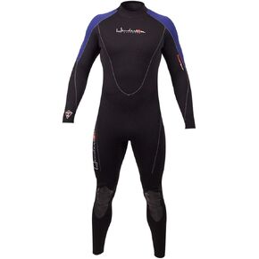 Henderson Thermoprene 7mm Men's Jumpsuit (Back Zip) - Black/Blue - X-Large