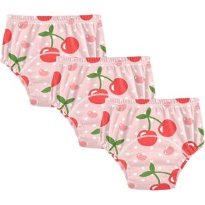Toddler Potty Training Underwear Cotton Absorbent Soft Baby Girl Boy Potty Training Pant 2T-5T
