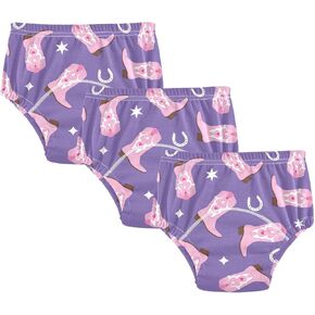 Toddler Potty Training Underwear Cotton Absorbent Soft Baby Girl Boy Potty Training Pant 2T-5T