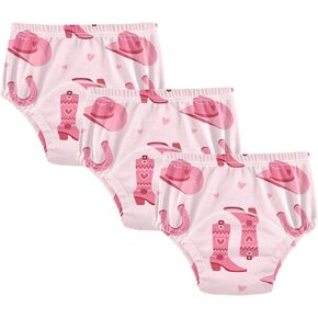 Toddler Potty Training Underwear Cotton Absorbent Soft Baby Girl Boy Potty Training Pant 2T-5T