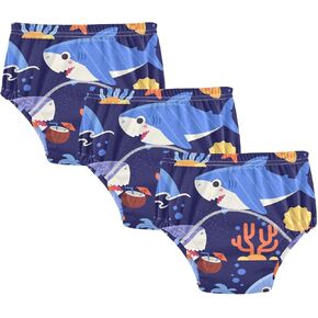 Toddler Potty Training Underwear Cotton Absorbent Soft Baby Girl Boy Potty Training Pant 2T-5T