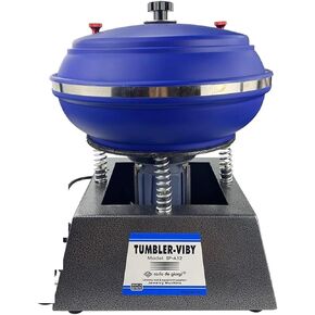 12 Inch Vibrating Polisher Clean Surface Stains Rotary Grinder Machine For DIY Jewelry Remove Impurities Tool For Beginnners DIY Use