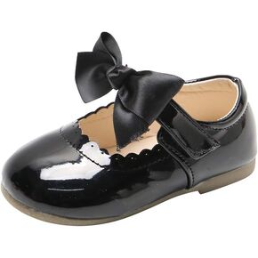 Toddler Flower Girl Dress Shoes Paten𝐭 Bow Mary Jane Ballet Flat𝐬 Wedding Part𝐲 School Mary Jane𝐬 Boys Running Shoes