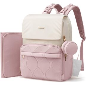 LOVEVOOK Diaper Bag Backpack, Baby Travel Bags for Boys & Girl, Toddler Diaper Bag with Changing Station & Pacifier Case, Pañaleras Para Bebe Niña & Niño - Newborn Essentials Must Haves Mom